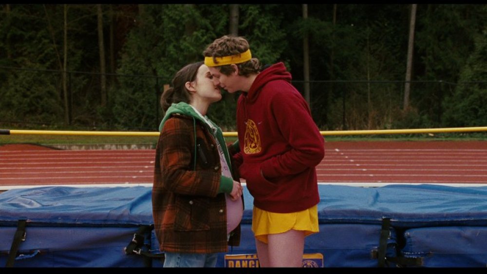 Ellen Page as Juno MacGuff and Michael Cera as Paulie Bleeker in Juno