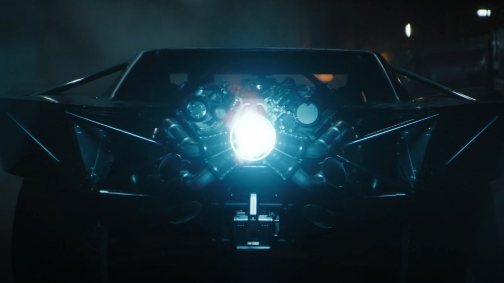 The Batmobile in The Batman