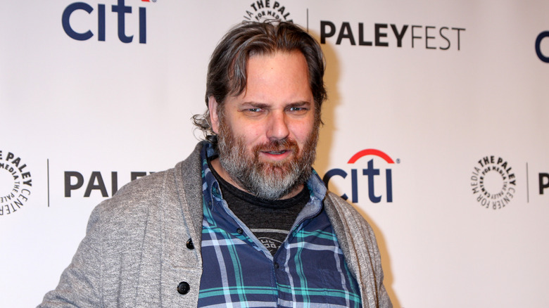 Dan Harmon squints