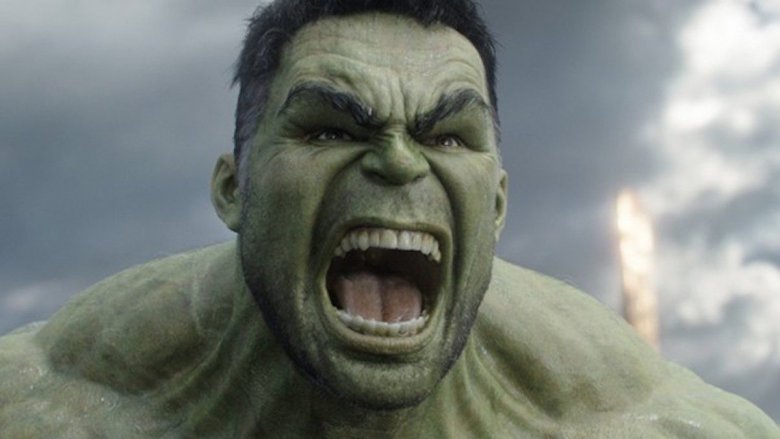 Hulk screaming