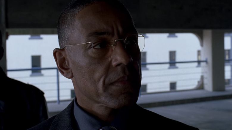 Gus Fring looking suspicious