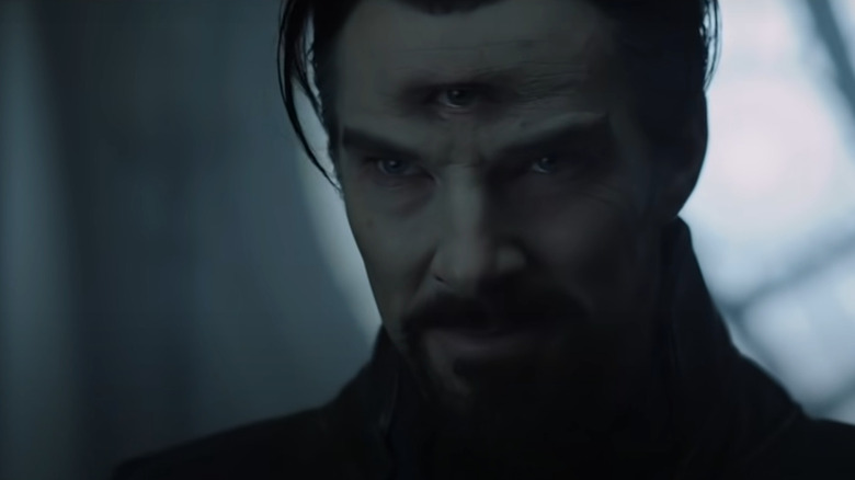 Doctor Strange with three eyes