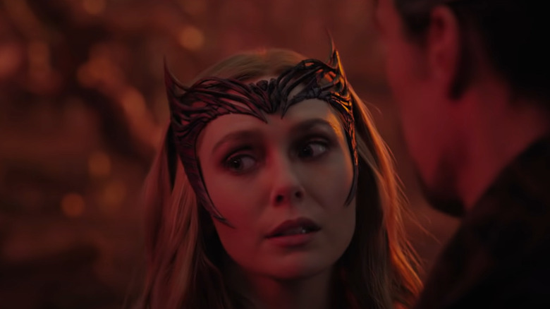 Scarlet Witch in a crown