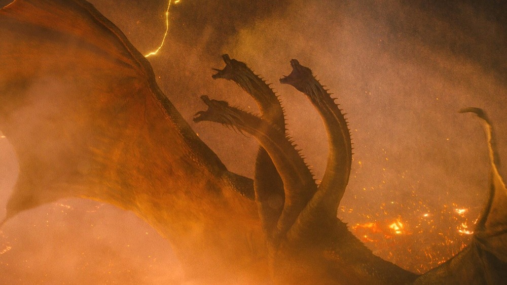 King Ghidorah screams