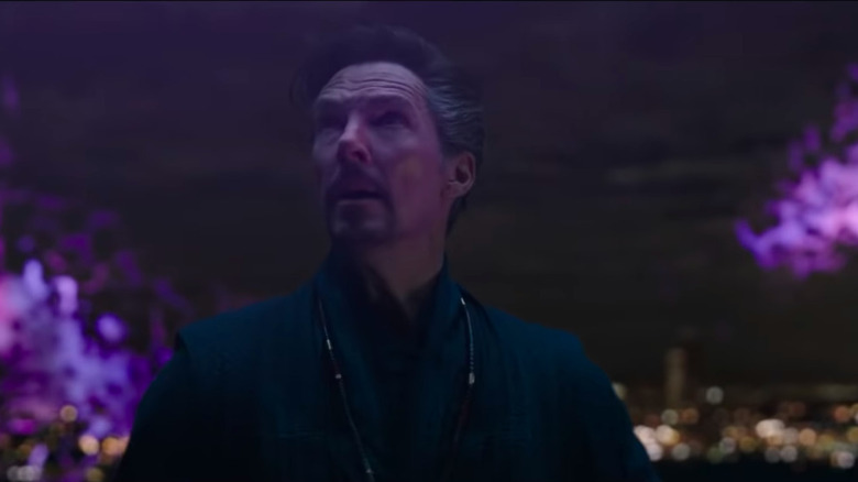 Doctor Strange and collapsing multiverse