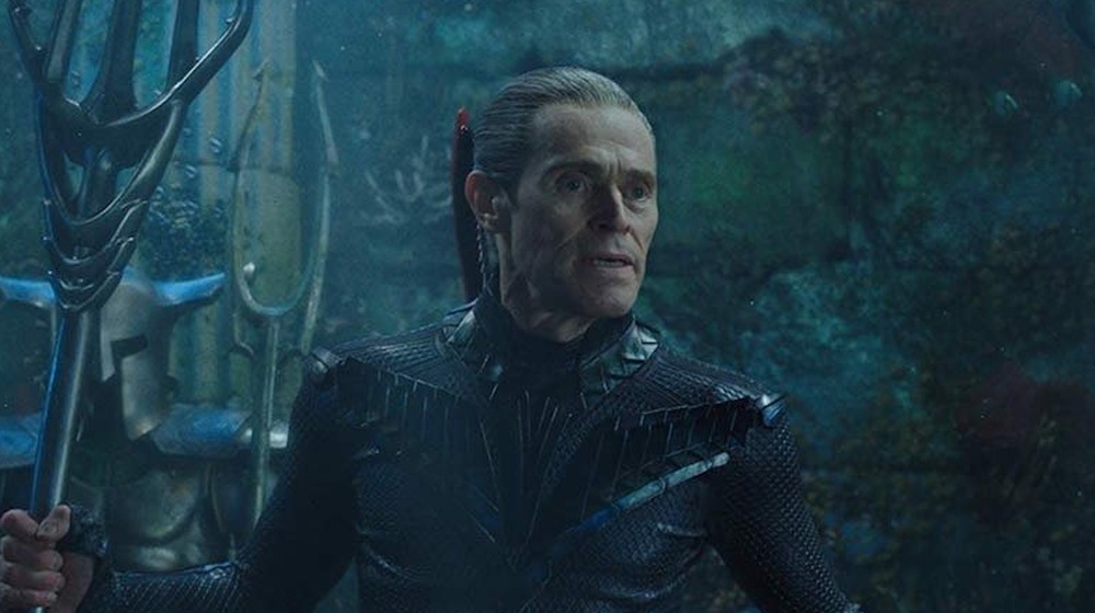 Willem Dafoe wields trident