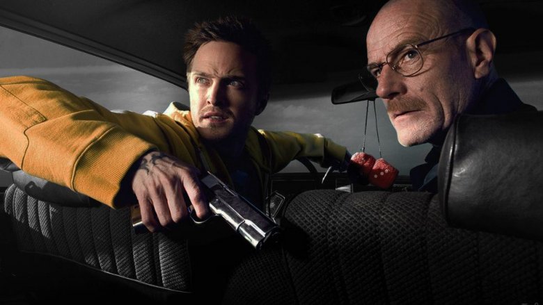 Aaron Paul and Bryan Cranston in Breaking Bad