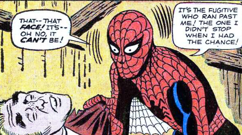 Spider-Man shocked with thief's identity