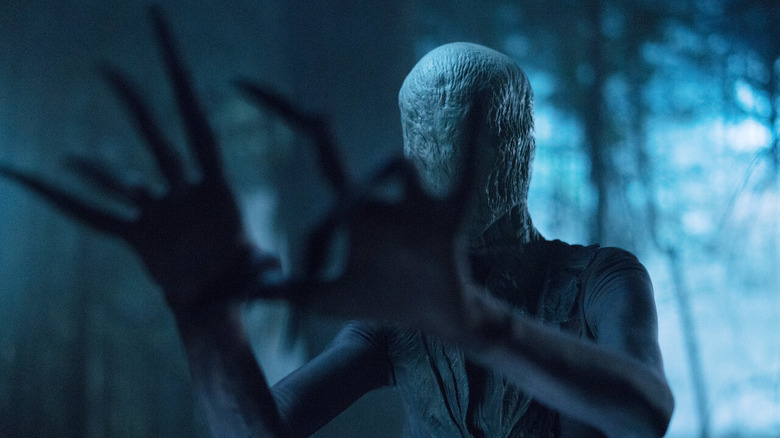 Slender Man reaching out