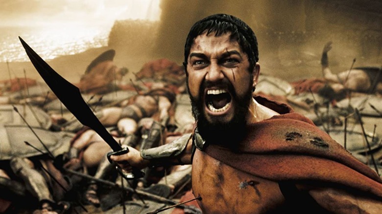 Gerard Butler in "300"