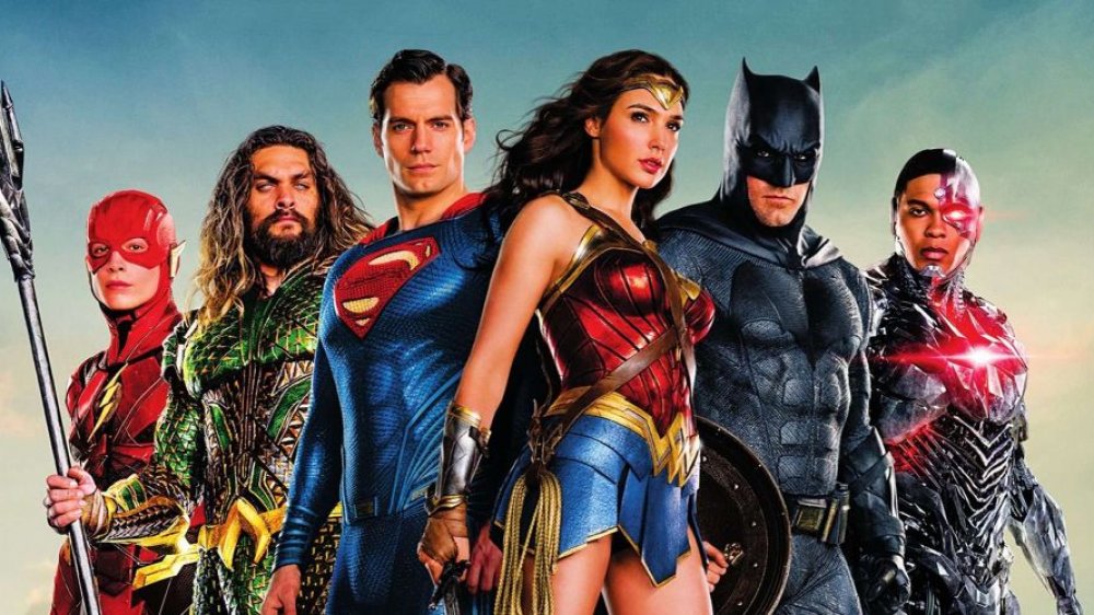 The cast of Justice League