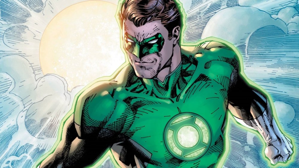 Green Lantern art by Jim Lee