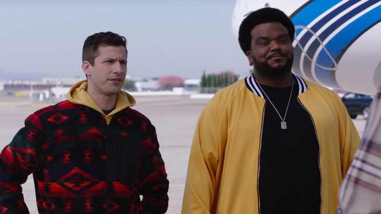 Andy Samberg and Craig Robinson on Brooklyn Nine-Nine