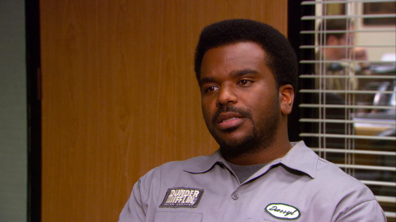 Craig Robinson talking as Darryl in The Office