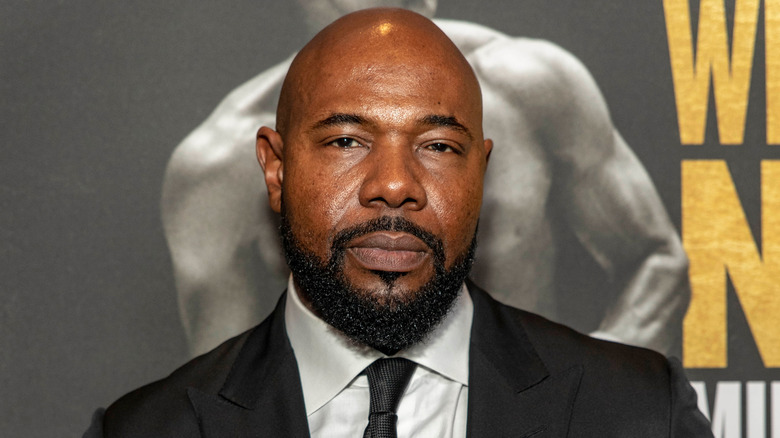 Antoine Fuqua posing