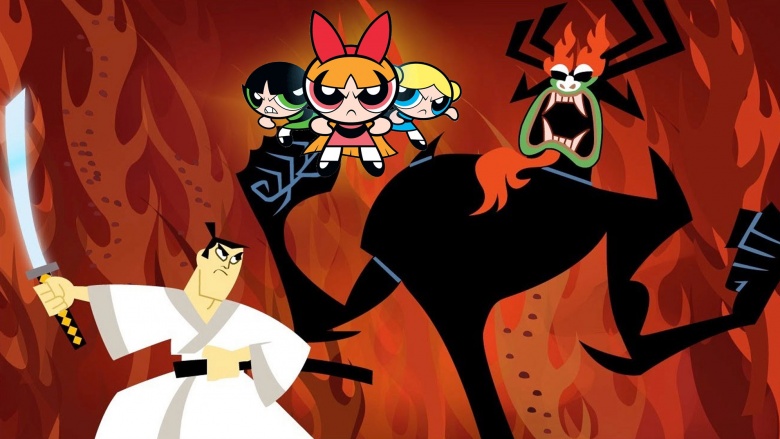 Samurai Jack and the Powerpuff Girls