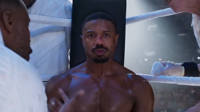 Adonis Creed in the ring