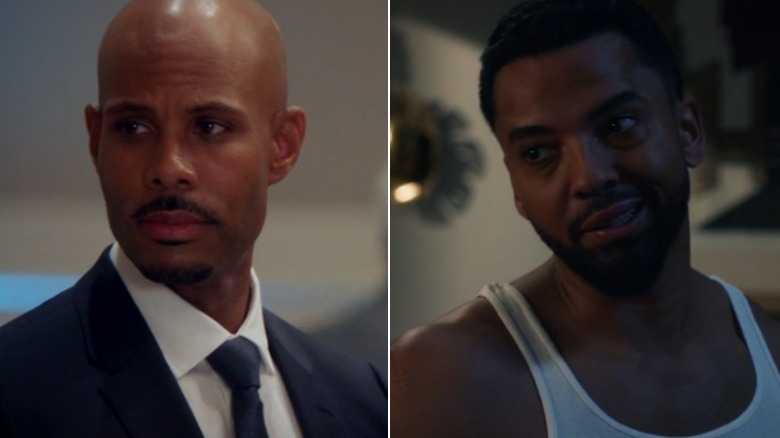 Todd Williams and Christian Keyes in "All Rise"