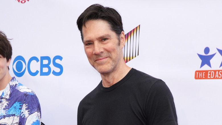 Thomas Gibson smiling