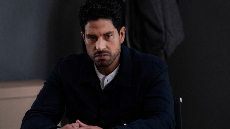 Adam Rodriguez scowling as Luke Alvez