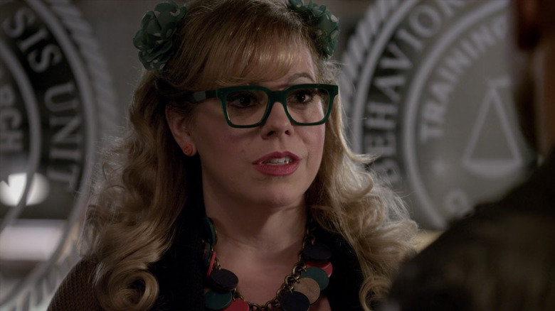 Garcia talking on Criminal Minds