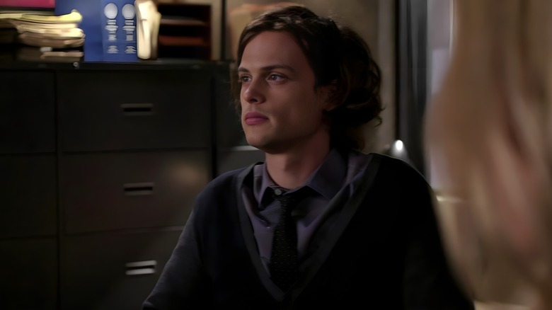 Spencer Reid is bemused