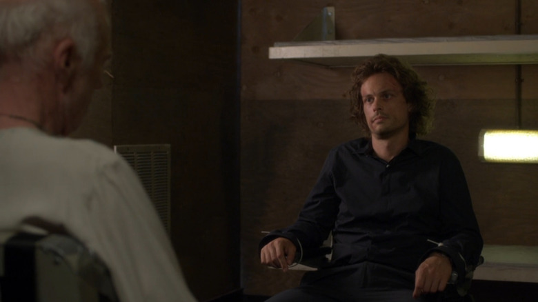 Captive Spencer Reid facing Merva