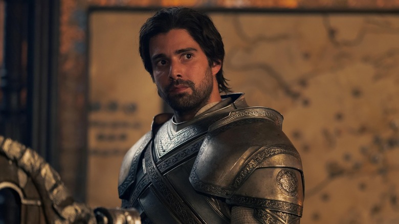 Ser Criston looking in armor