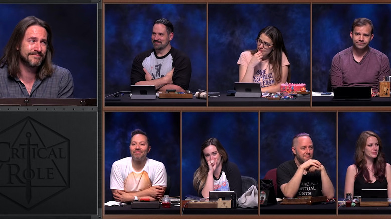 Critical Role cast cries together