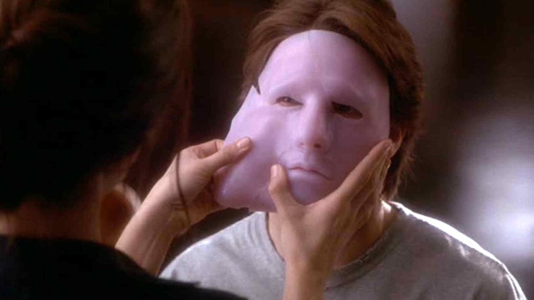 David gets the mask peeled off his face in "Vanilla Sky"