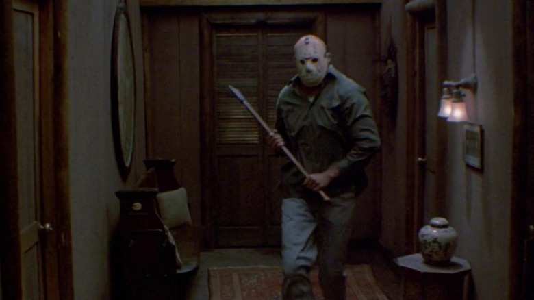 Jason Voorhees holds axe