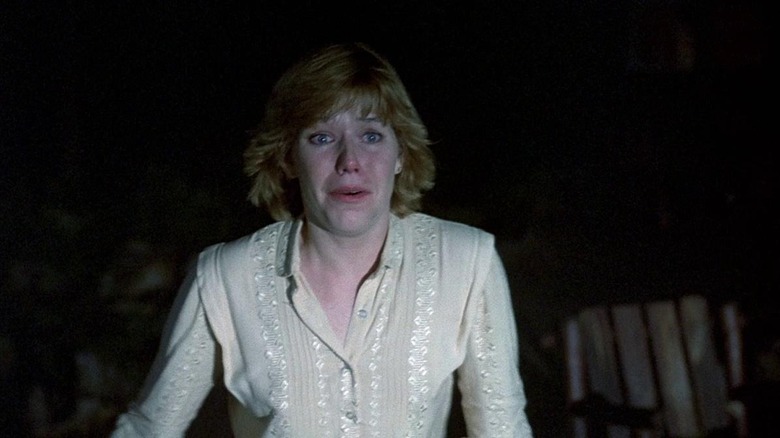 Adrienne King scared