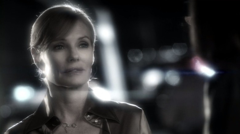 Marg Helgenberger glowing in filter