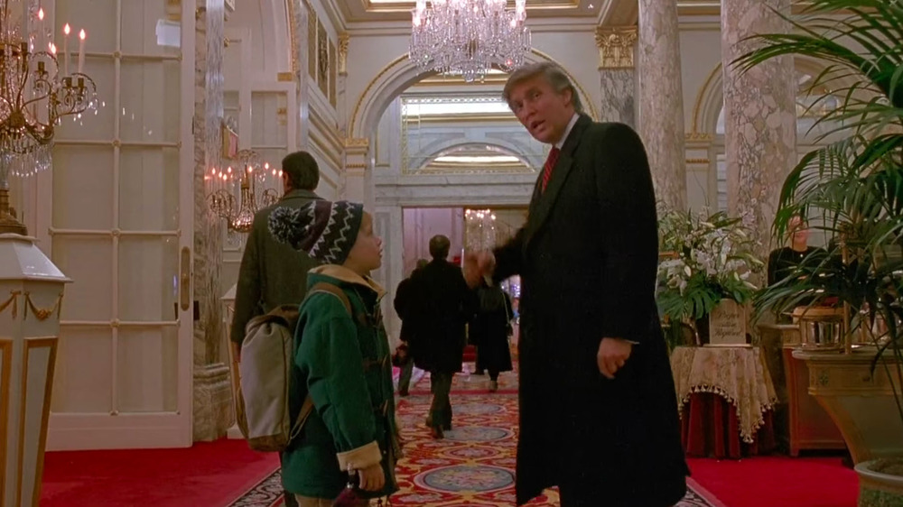 Donald Trump helps Kevin McCallister