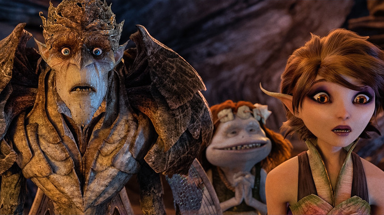 The lead characters of Strange Magic