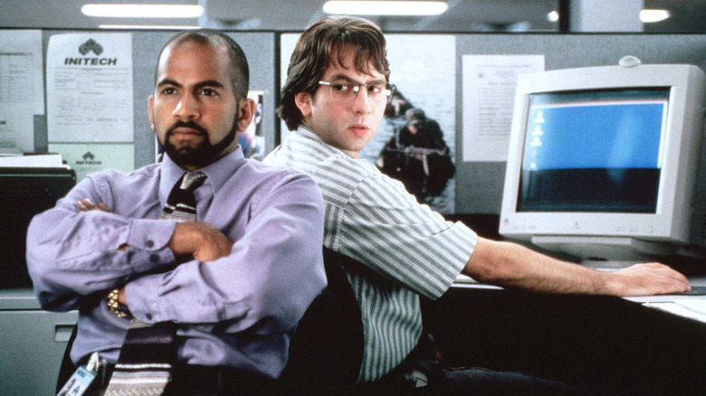 Michael and Samir in Office Space