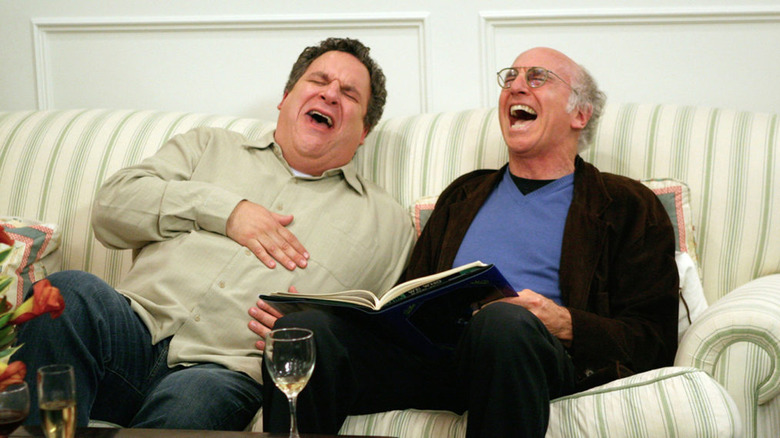 Jeff and Larry laughing