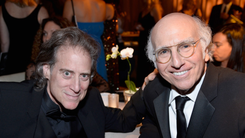 Richard Lewis and Larry David