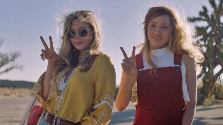 Elizabeth Olsen and Aubrey Plaza in Ingrid Goes West