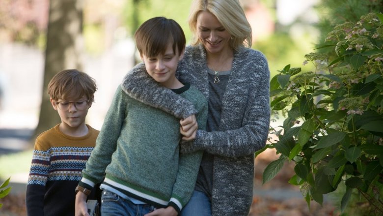 Naomi Watts, Jaeden Lieberher, and Jacob Tremblay in The Book of Henry