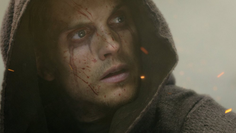 Daniel Sharman as The Weeping Monk on Cursed