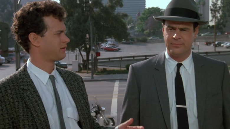 Tom Hanks and Dan Aykroyd in Dragnet