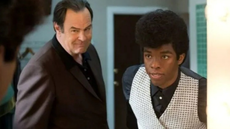 Dan Aykroyd and Chadwick Boseman in Get On Up