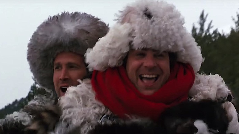 Chevy Chase and Dan Aykroyd in Spies Like Us