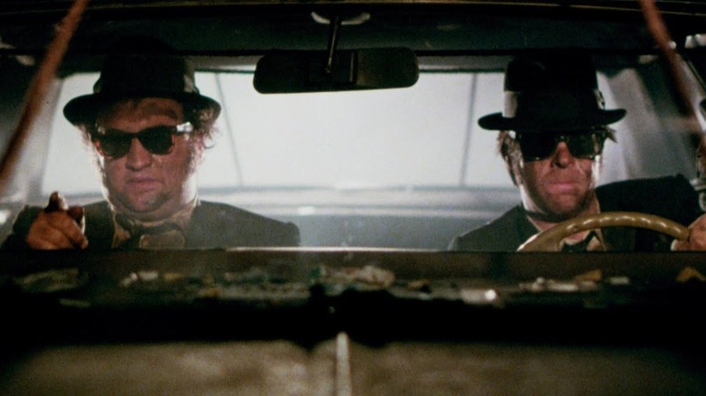 John Belushi and Dan Aykroyd in The Blues Brothers