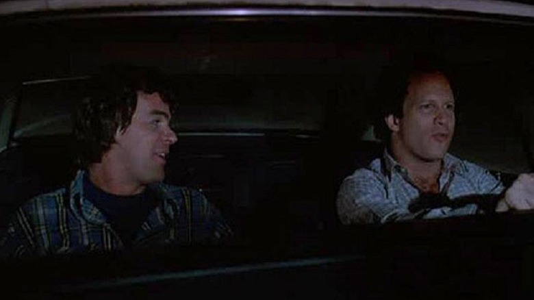 Dan Aykroyd and Albert Brooks in Twilight Zone: The Movie