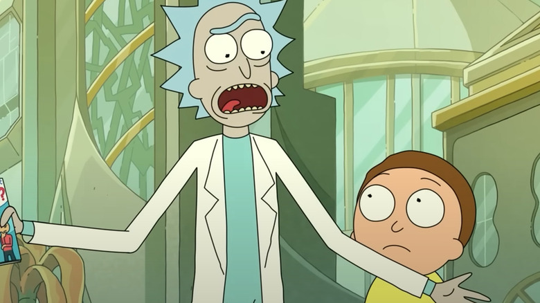 Rick and Morty Yelling Rick