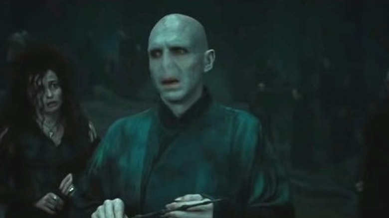 Voldemort and Bellatix considering their options