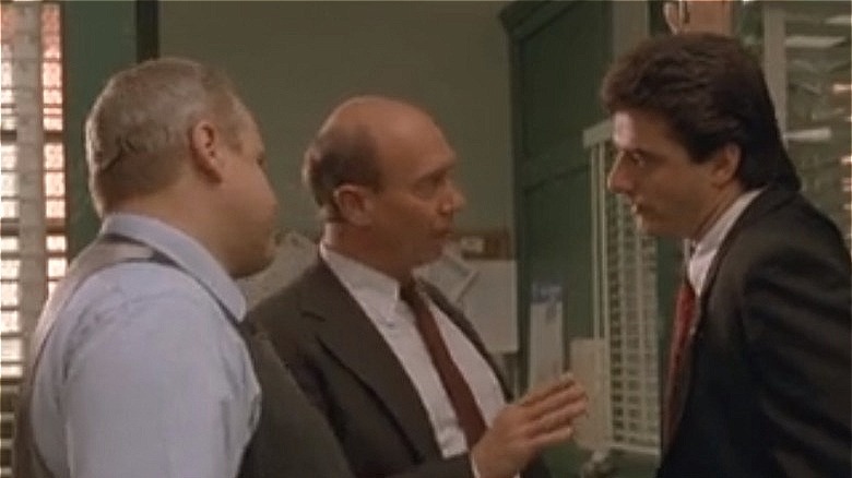 George Dzunda, Dan Florek, and Chris Noth