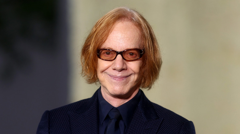 Danny Elfman in navy suit